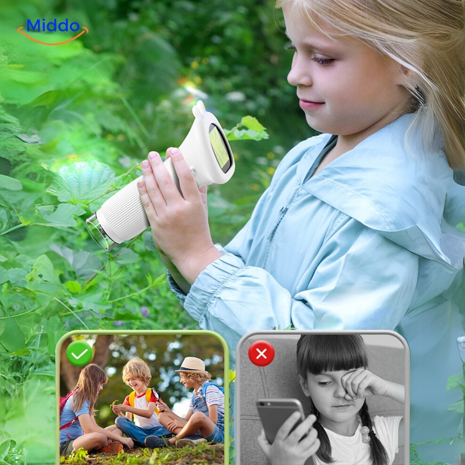 MicroScope™ Kids | Portable Magnifying Glass & Science Toy