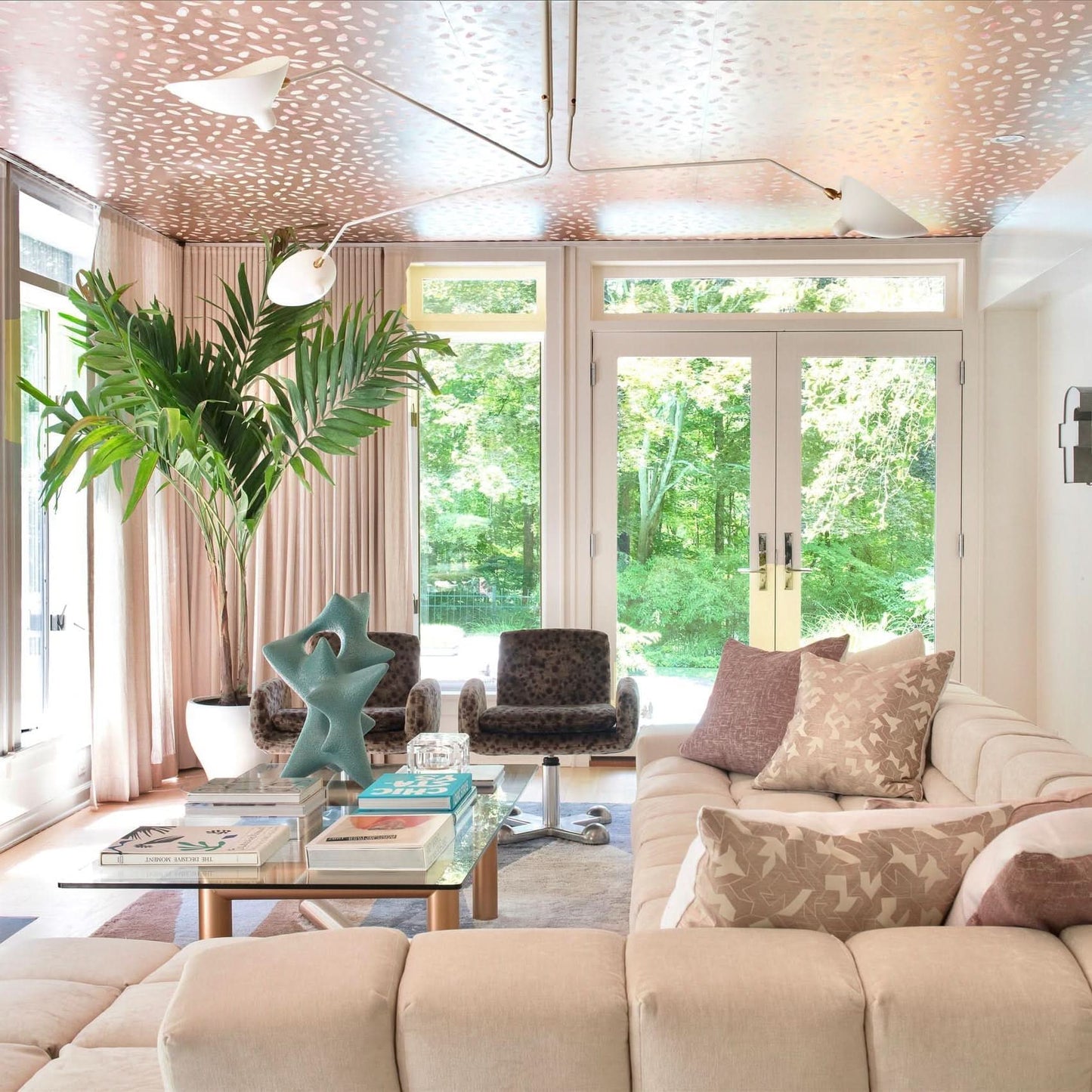 Mid-Century Modern Ceiling Light