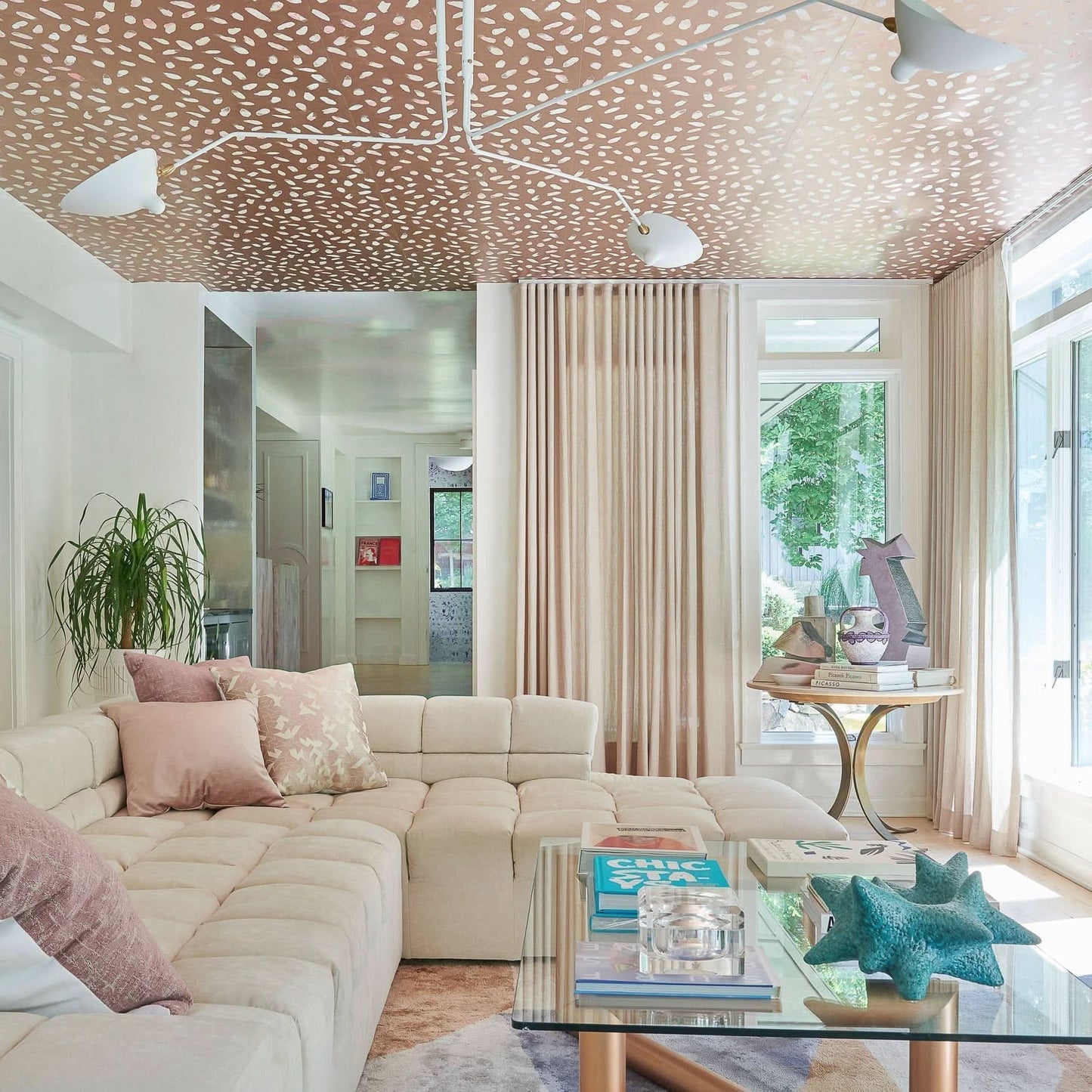 Mid-Century Modern Ceiling Light