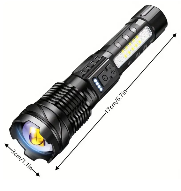 Military Flashlight 5000 Lumen Robust