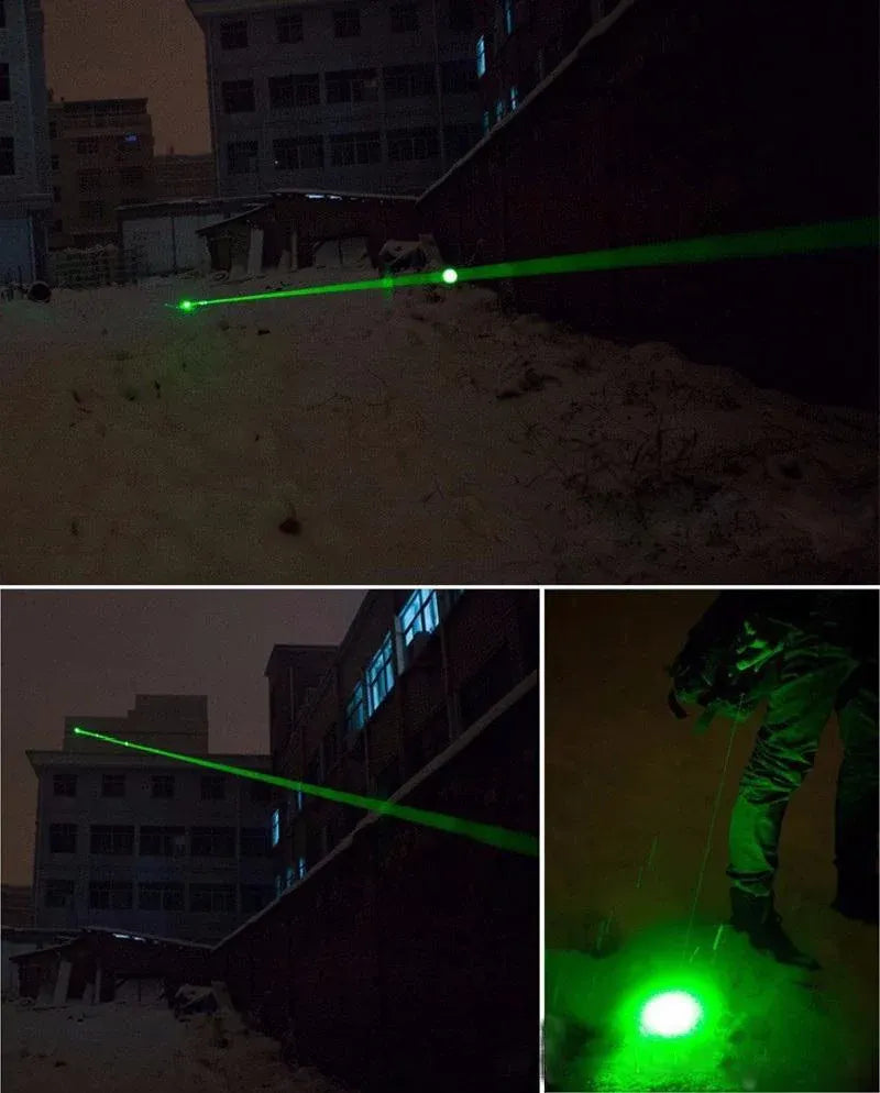 Military Green Laser Pointer for Hunting and Emergency Situations