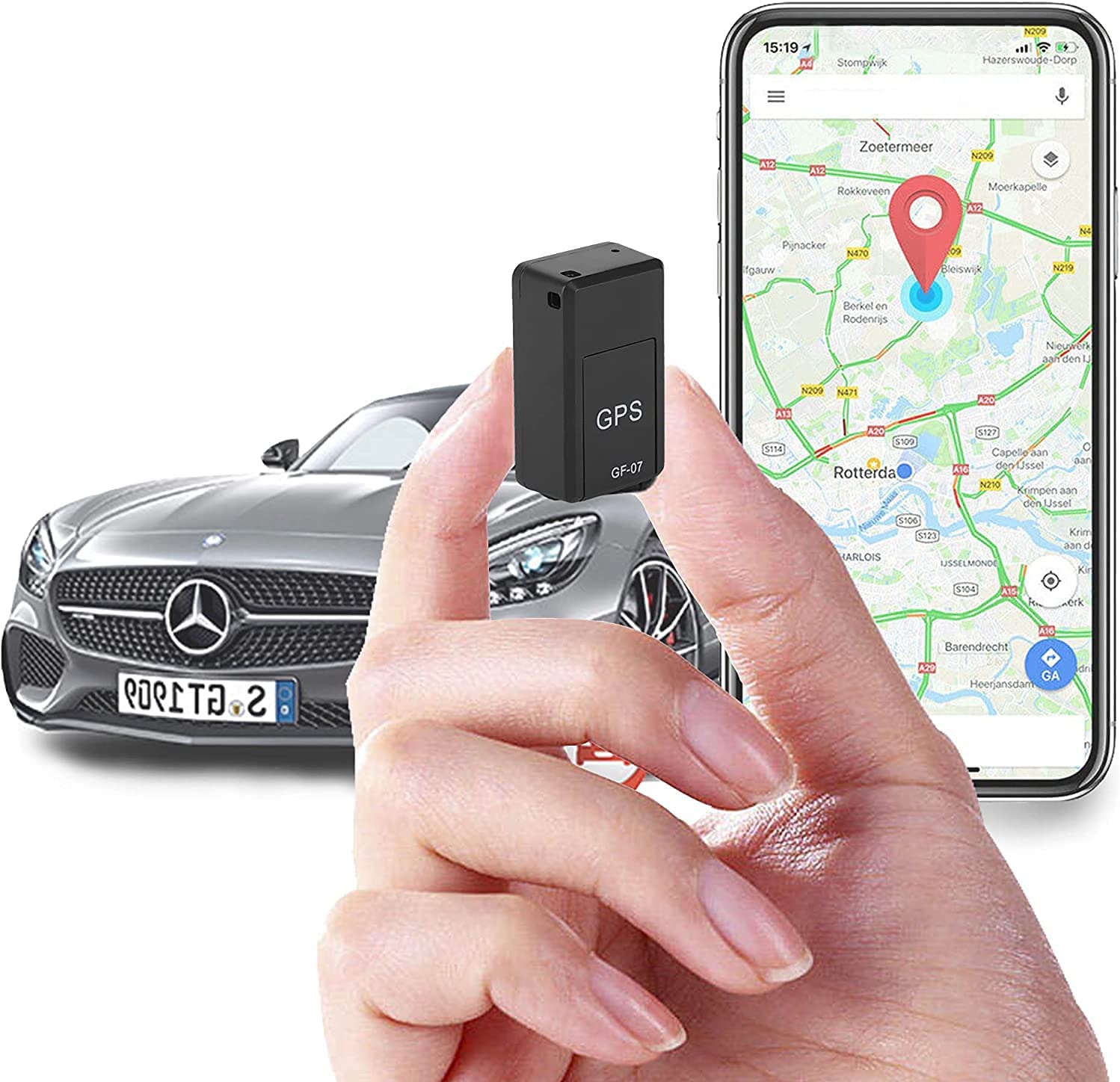 Mini GPS Tracker Car - Real-time Location Without Subscription