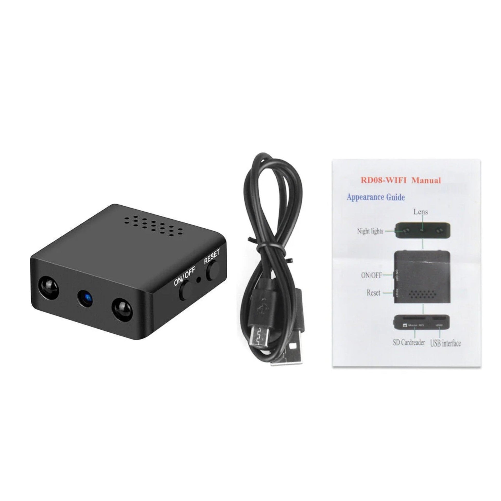 Mini HD WiFi Camera – Compact with Night Vision