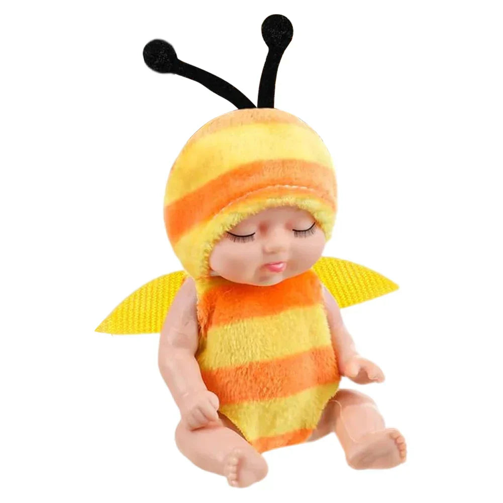 Mini Reborn Baby Doll Set - 6 Lifelike Realistic Dolls