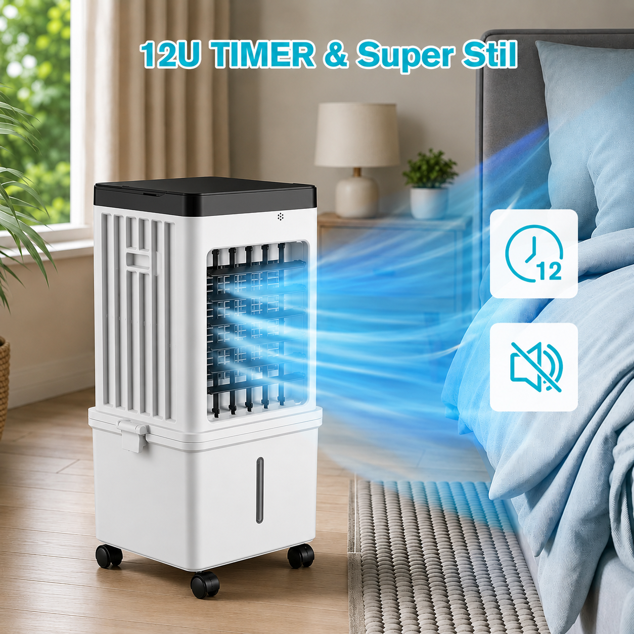 Mobile Wireless Air Conditioner | Quick Cooling Comfort