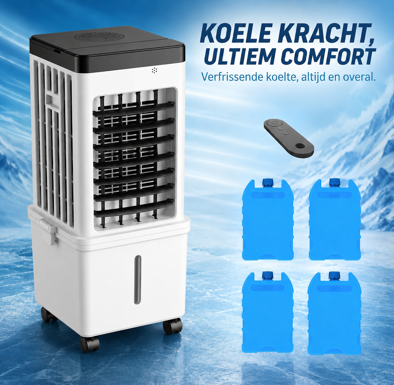 Mobile Wireless Air Conditioner | Quick Cooling Comfort