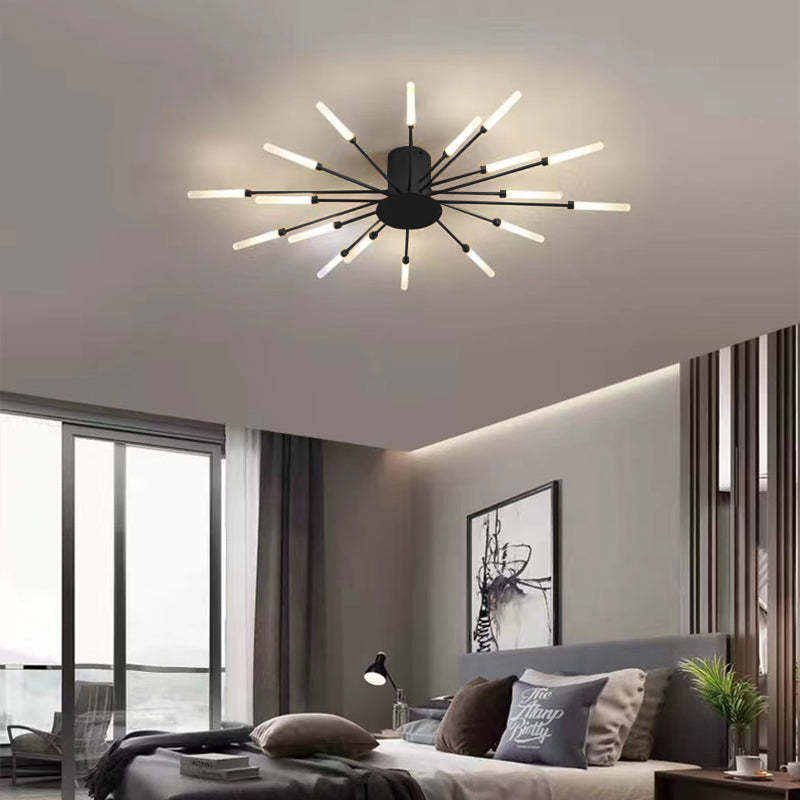 Modern Chandelier for Living Room with LED Lamps