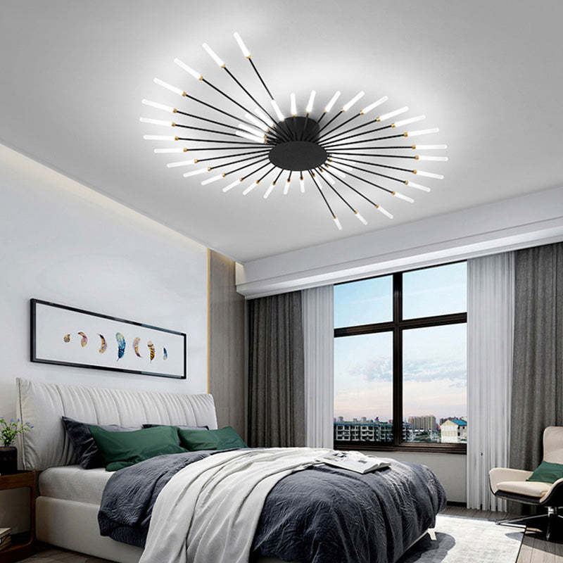 Modern Chandelier for Living Room with LED Lamps