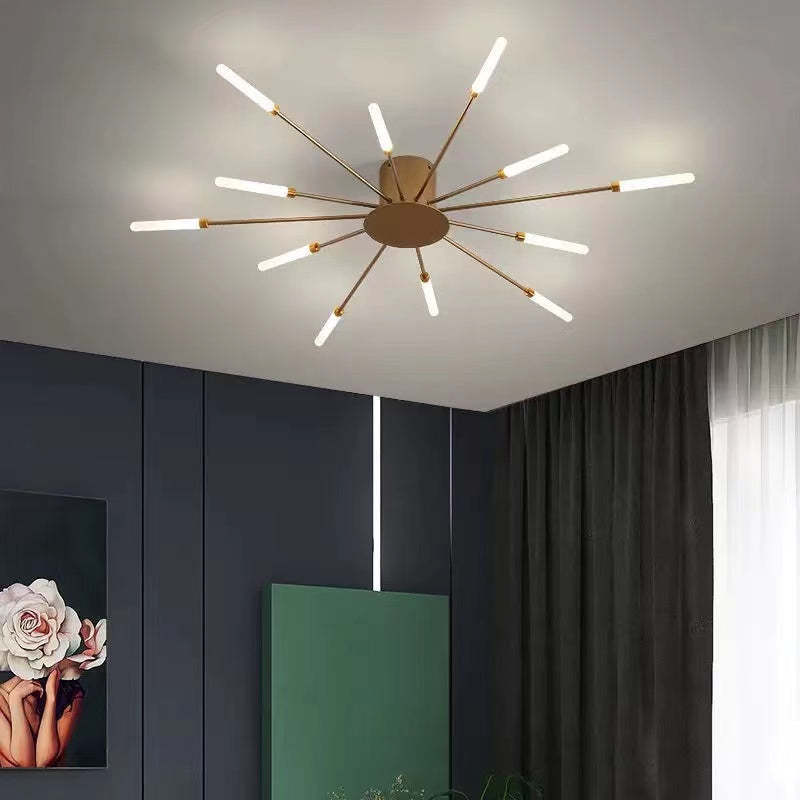 Modern Chandelier for Living Room with LED Lamps