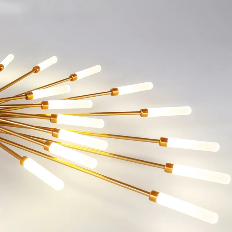 Modern Chandelier for Living Room with LED Lamps