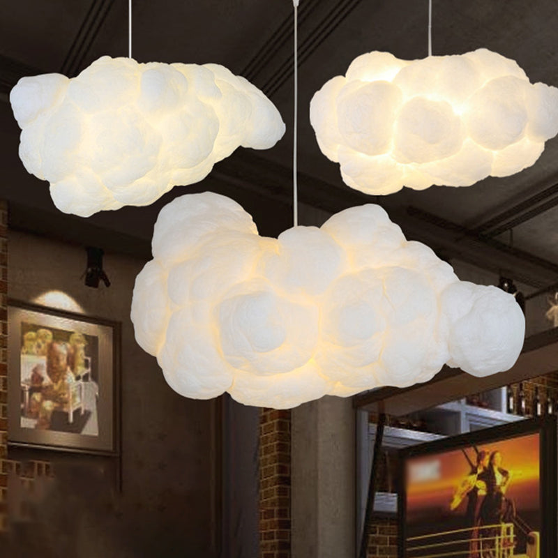 Modern Cloud Pendant Lamp | White Aviation Design Lamp