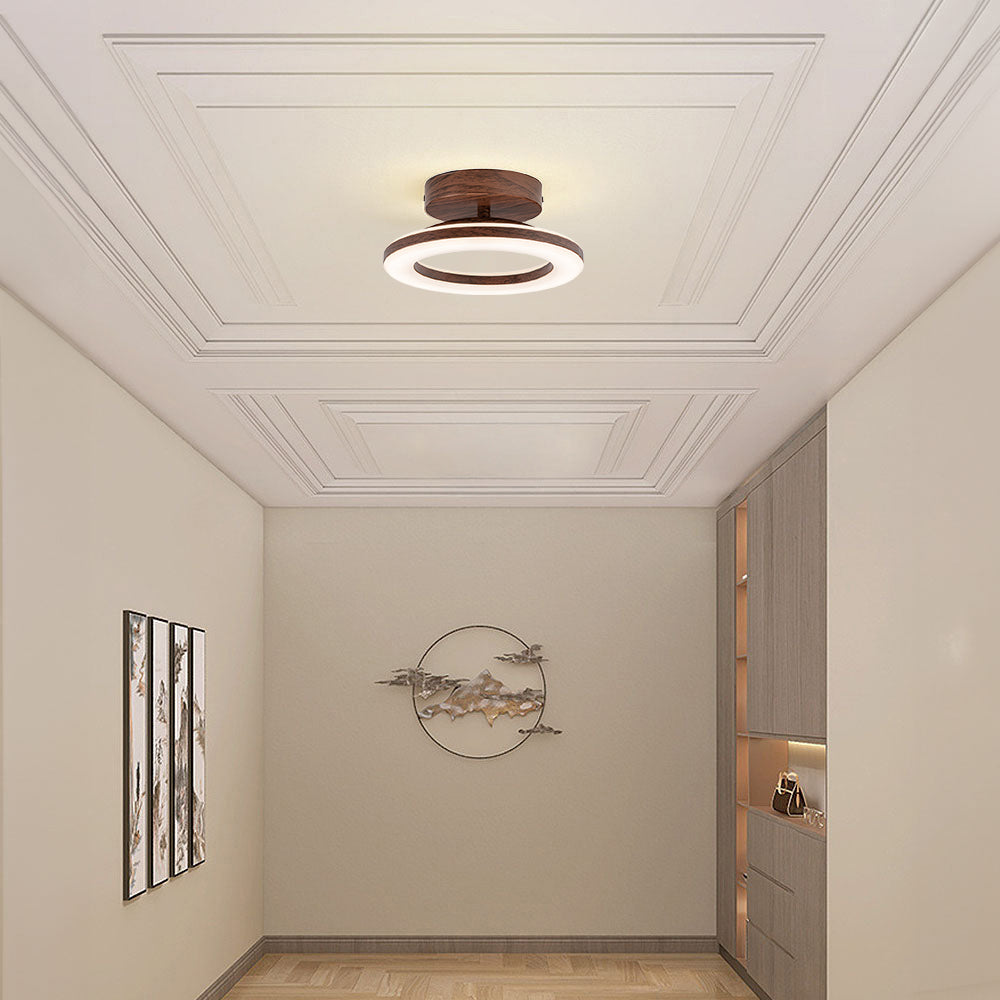 Modern Glow Disc Ceiling Light - Neutral Glow Design