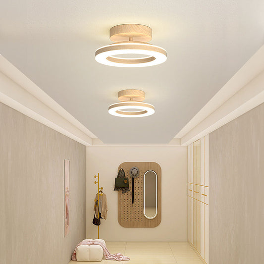 Modern Glow Disc Ceiling Light - Neutral Glow Design