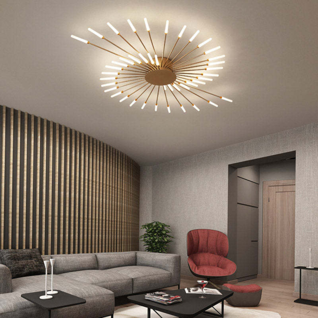 Modern Large LED Ceiling Lamp | LumenMax | Energy Efficient