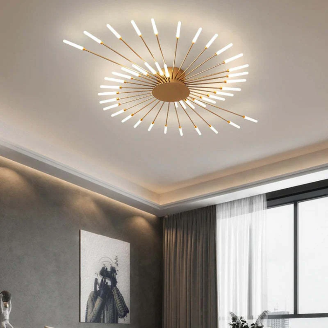 Modern Large LED Ceiling Lamp | LumenMax | Energy Efficient
