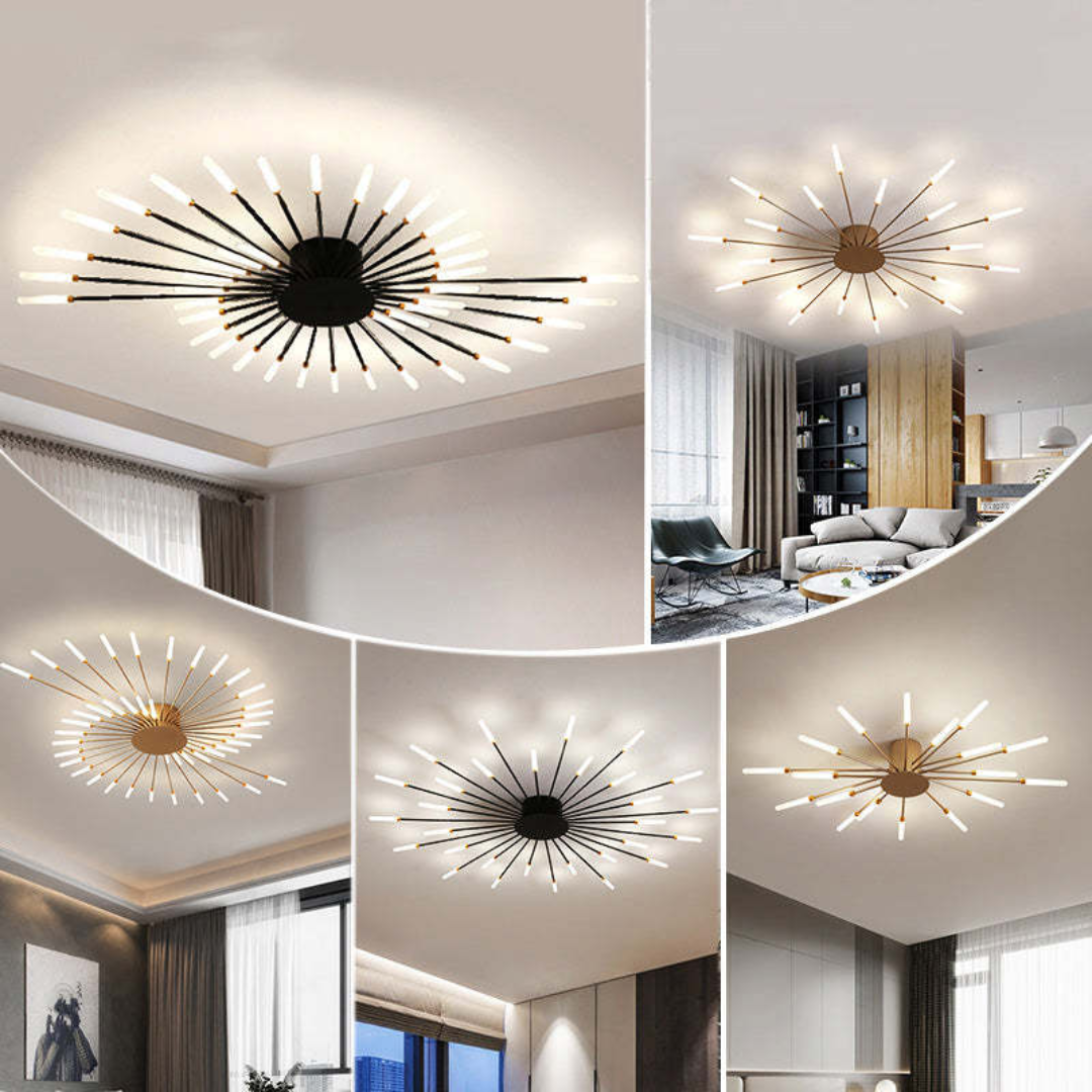 Modern Large LED Ceiling Lamp | LumenMax | Energy Efficient