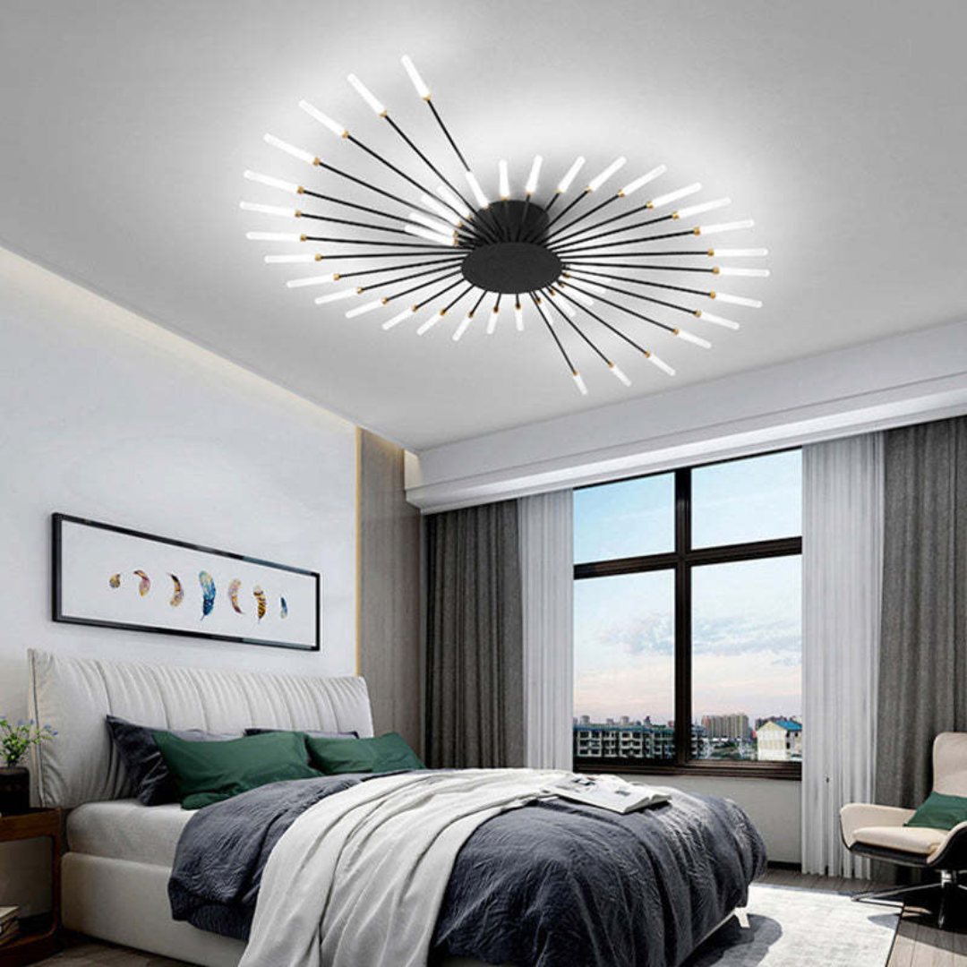 Modern Large LED Ceiling Lamp | LumenMax | Energy Efficient