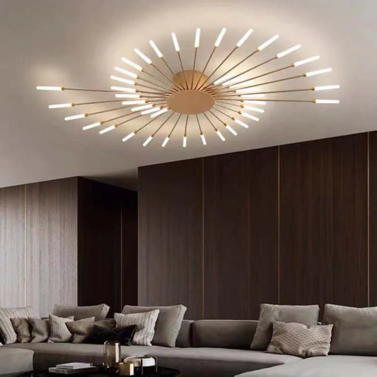Modern Large LED Ceiling Lamp | LumenMax | Energy Efficient