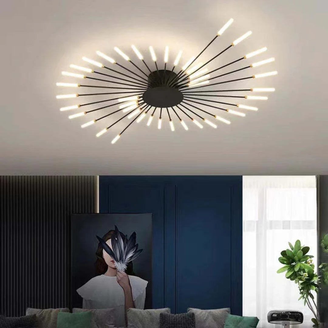 Modern Large LED Ceiling Lamp | LumenMax | Energy Efficient