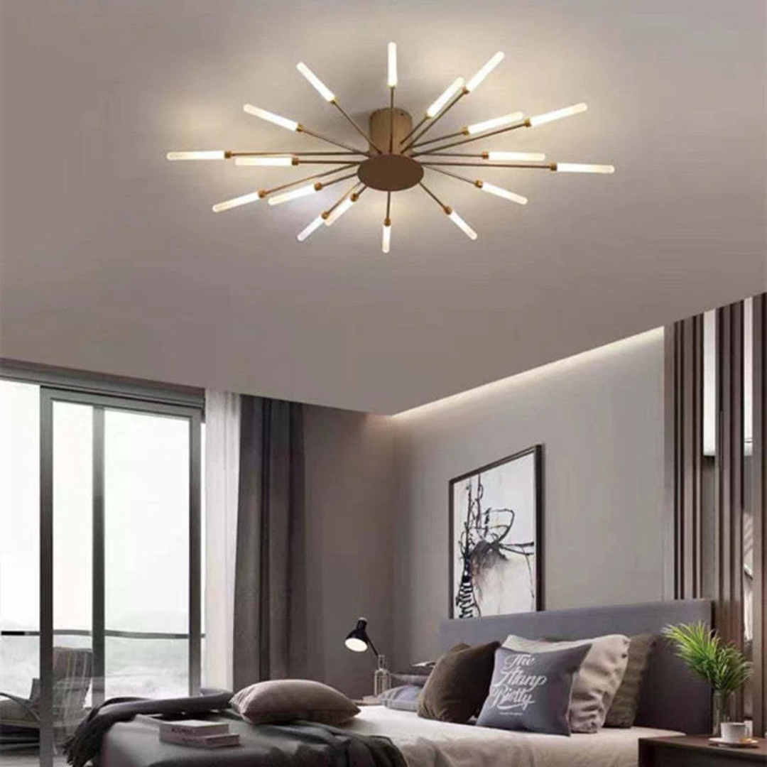 Modern Large LED Ceiling Lamp | LumenMax | Energy Efficient
