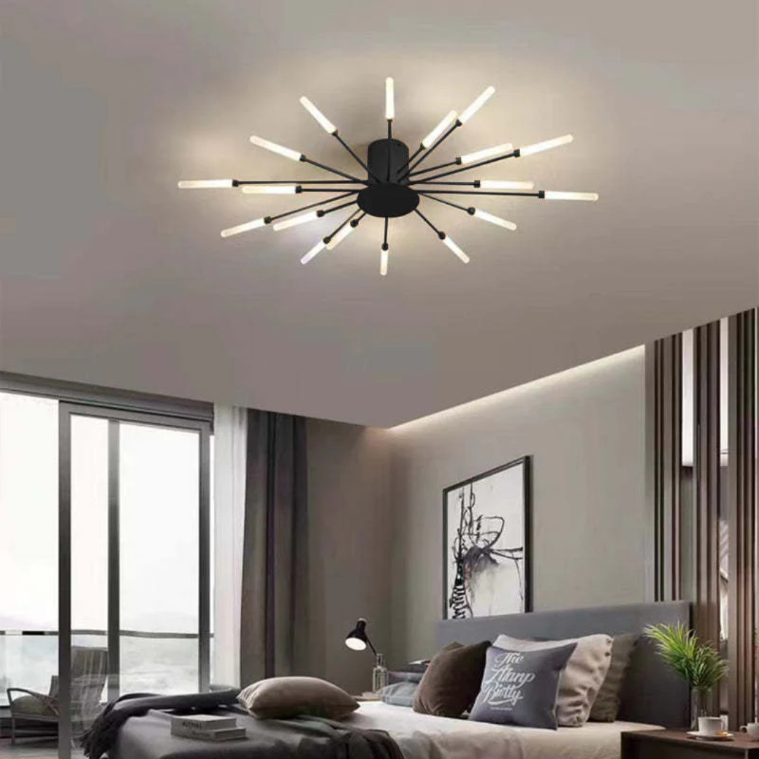 Modern Large LED Ceiling Lamp | LumenMax | Energy Efficient