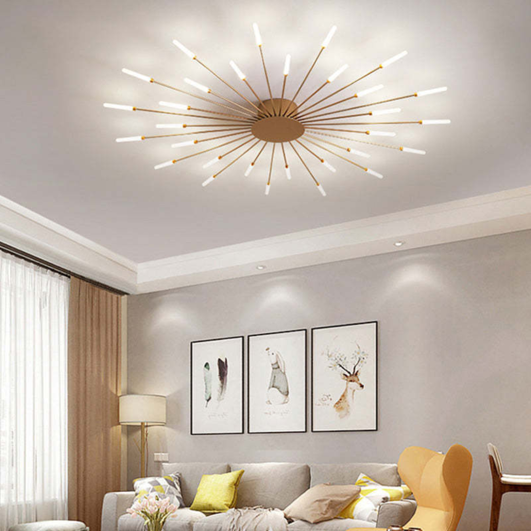 Modern Large LED Ceiling Lamp | LumenMax | Energy Efficient