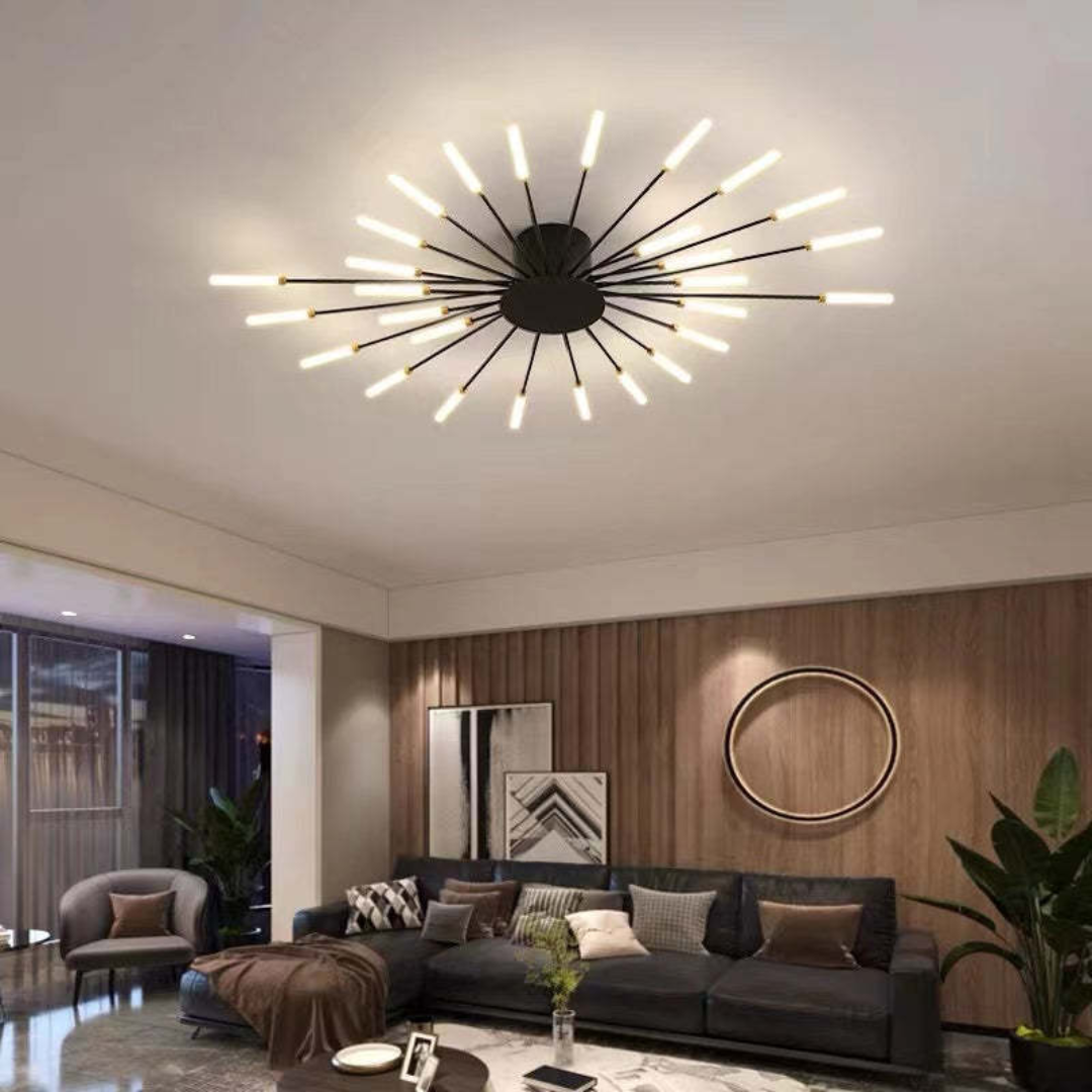 Modern Large LED Ceiling Lamp | LumenMax | Energy Efficient
