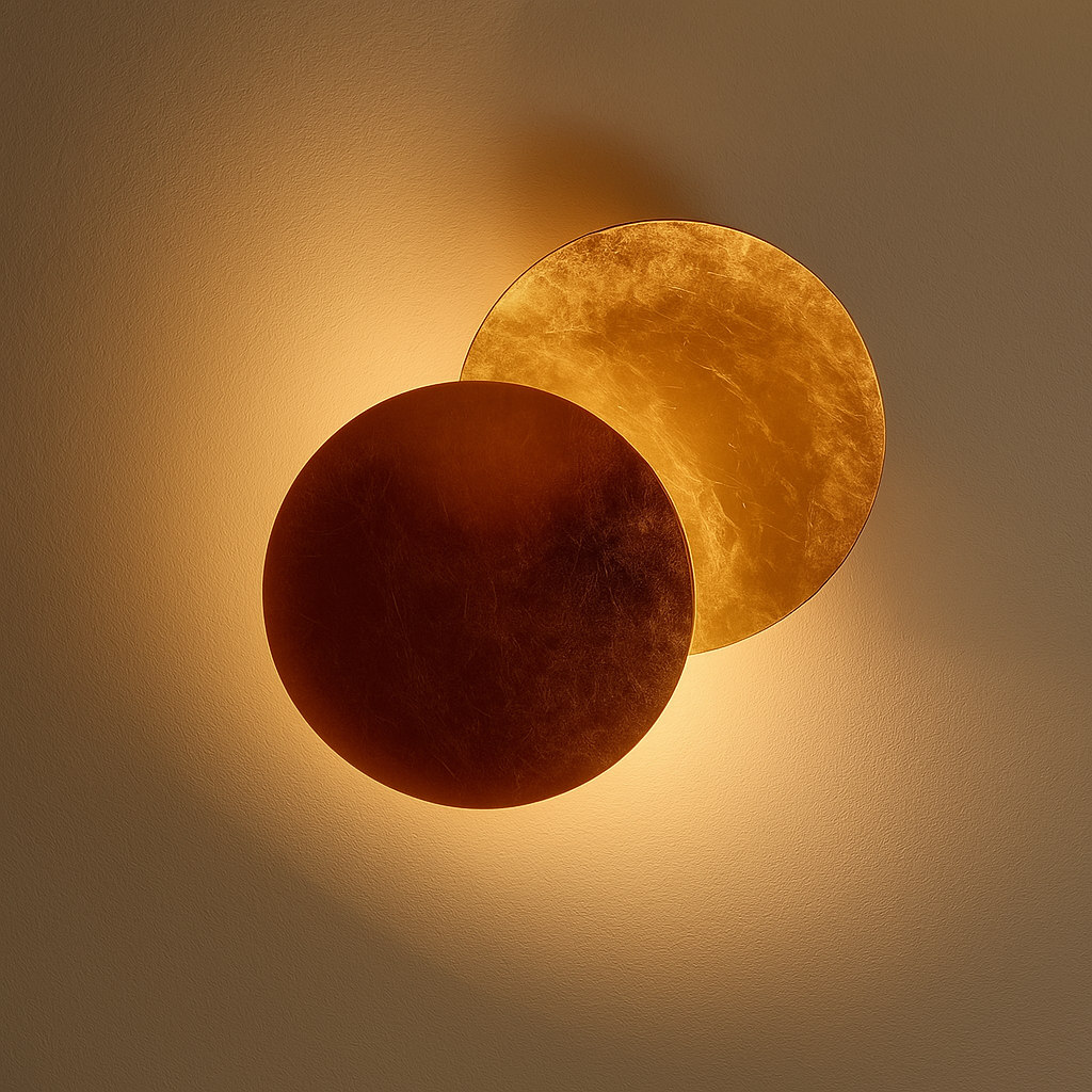 Modern LED Wall Lamp Scandina - Eclipse Shape