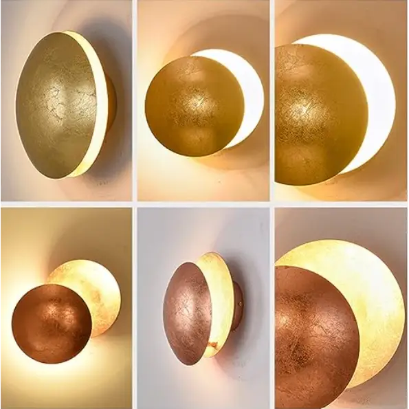 Modern LED Wall Lamp Scandina - Eclipse Shape