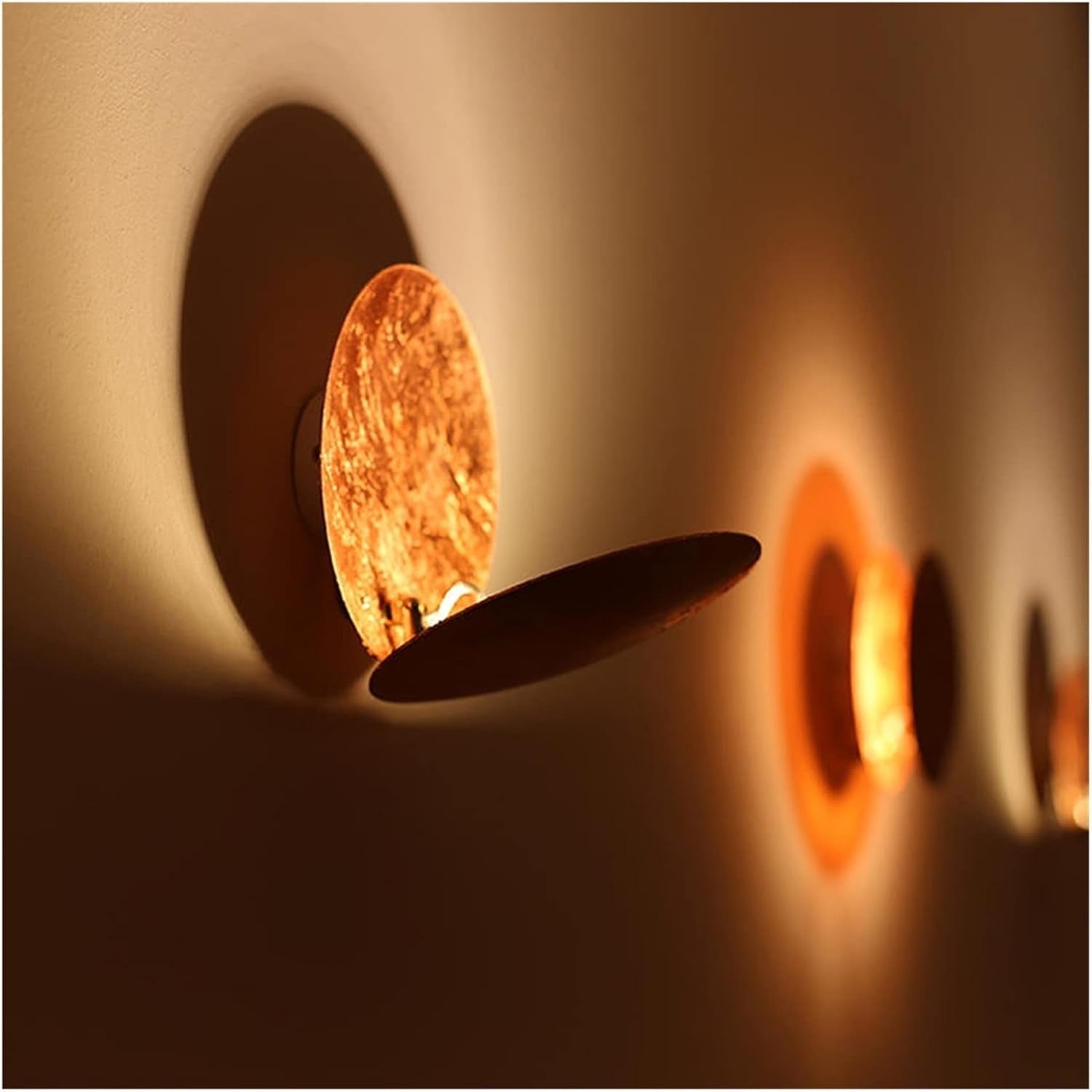 Modern LED Wall Lamp Scandina - Eclipse Shape
