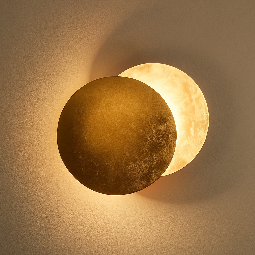 Modern LED Wall Lamp Scandina - Eclipse Shape