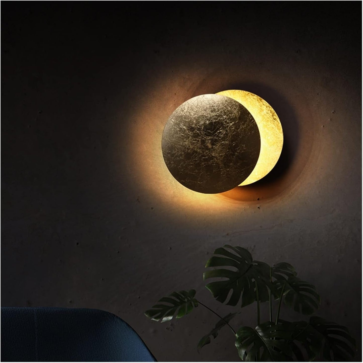 Modern LED Wall Lamp Scandina - Eclipse Shape