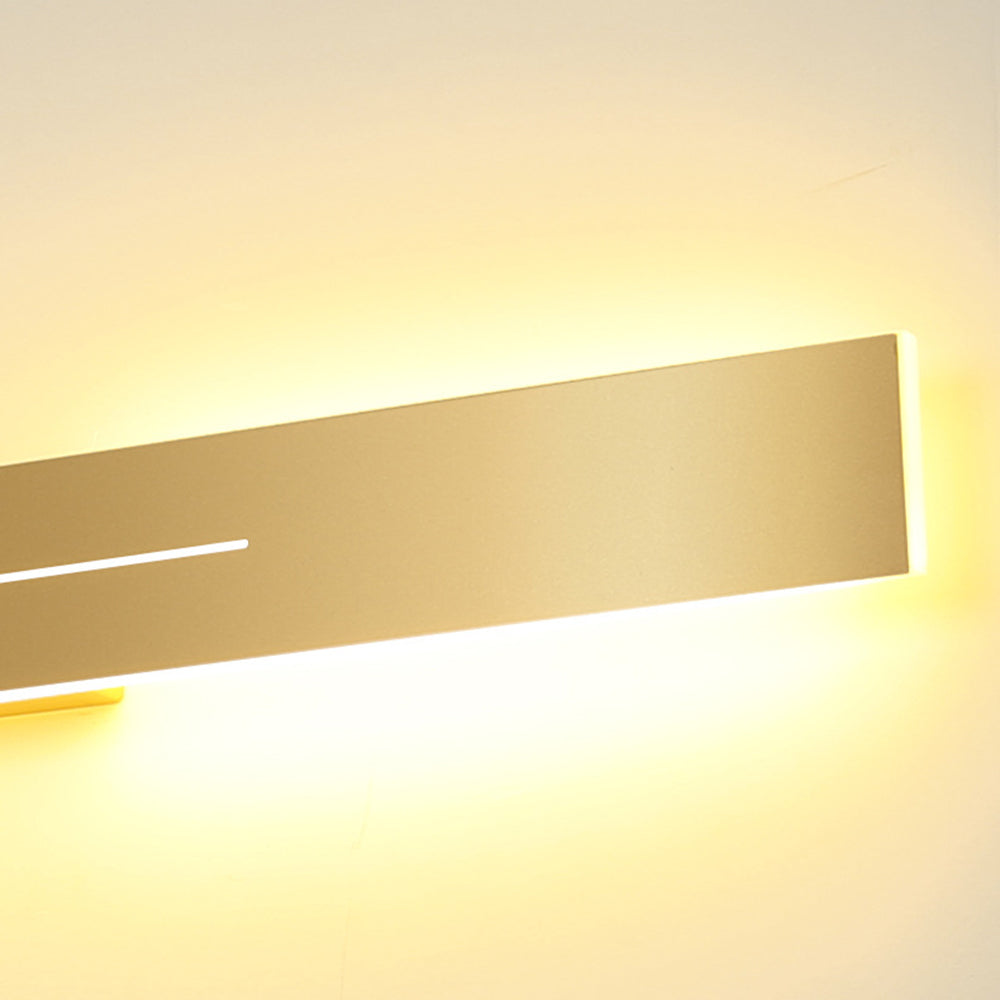 Modern LED Wall Light for Indoor Use - Gold & Black