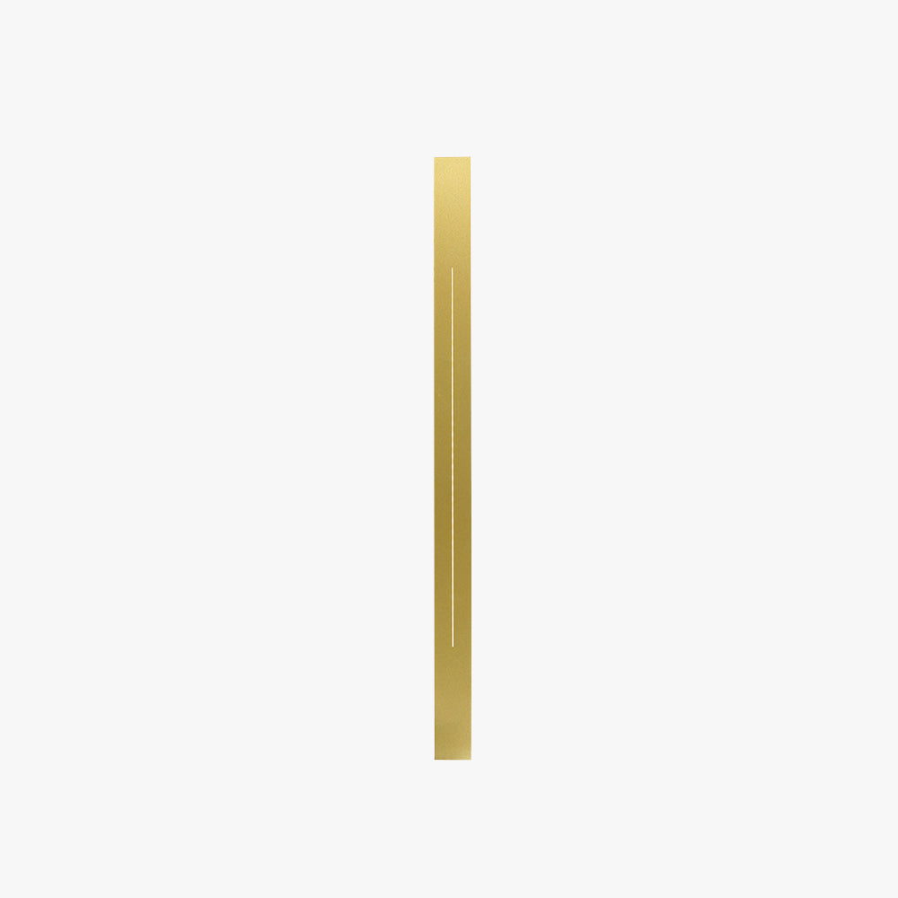 Modern LED Wall Light for Indoor Use - Gold & Black
