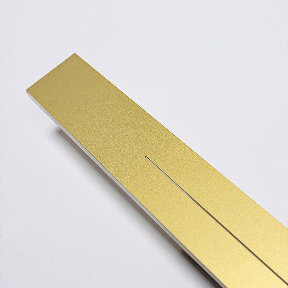 Modern LED Wall Light for Indoor Use - Gold & Black