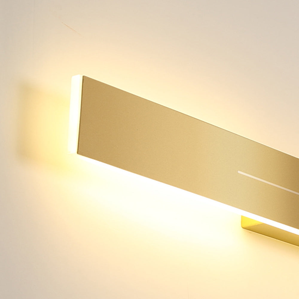 Modern LED Wall Light for Indoor Use - Gold & Black
