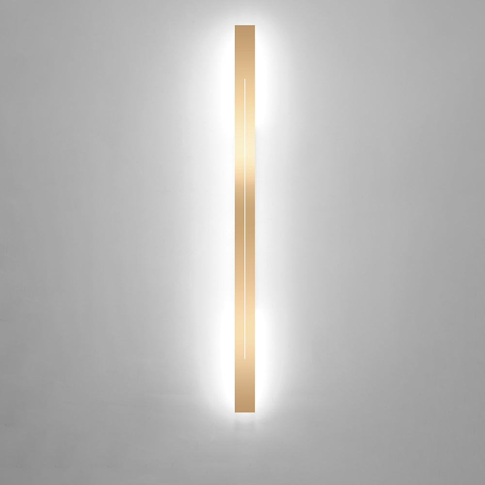 Modern LED Wall Light for Indoor Use - Gold & Black