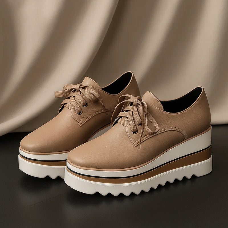 Image of Morgan | Men's Lace-Up Platform Loafers