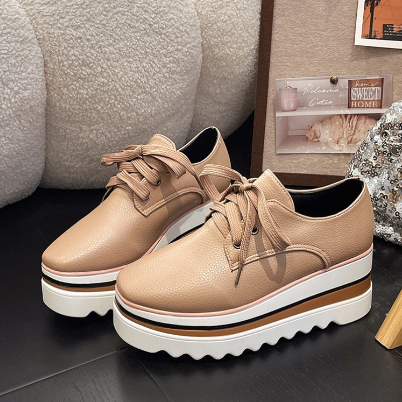 Image of Morgan | Men's Lace-Up Platform Loafers