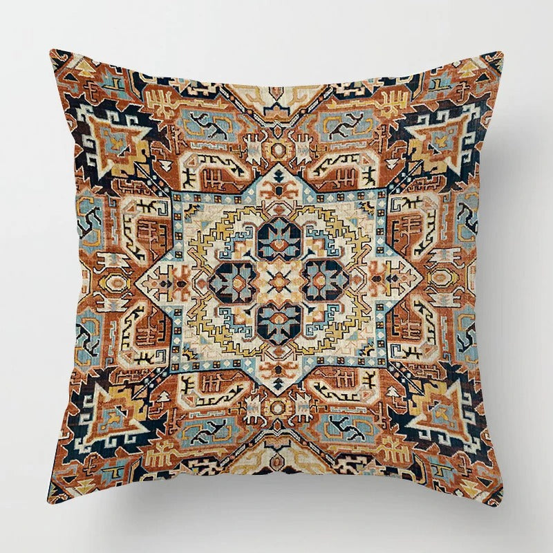 Moroccan Ethnic Pattern Cushion Cover – Exquisite Home Decor for Any Space