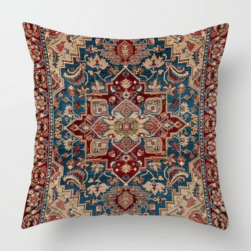 Moroccan Ethnic Pattern Cushion Cover – Exquisite Home Decor for Any Space