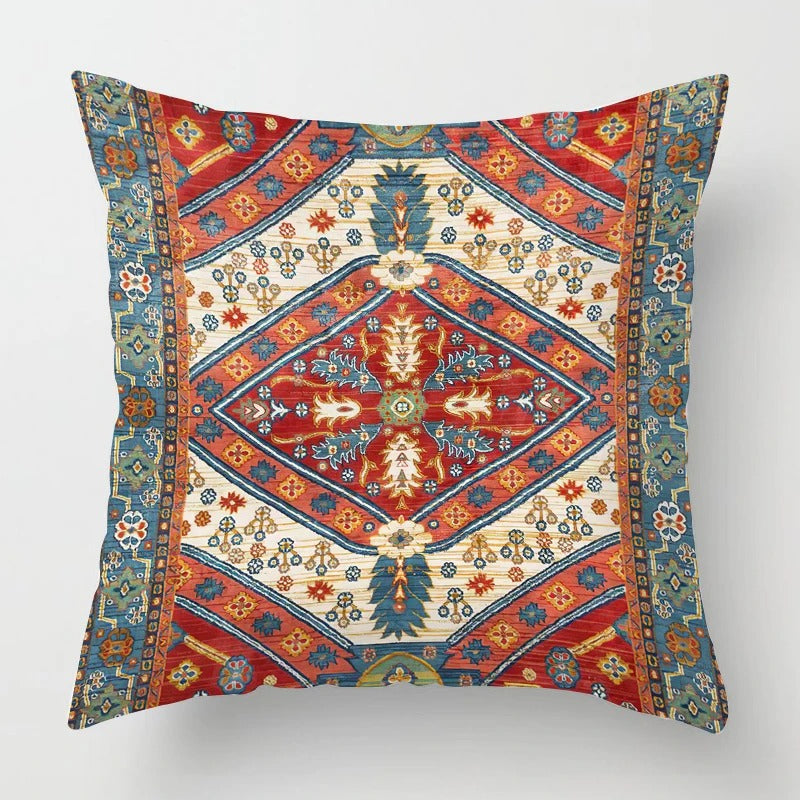 Moroccan Ethnic Pattern Cushion Cover – Exquisite Home Decor for Any Space