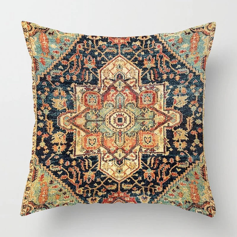 Moroccan Ethnic Pattern Cushion Cover – Exquisite Home Decor for Any Space