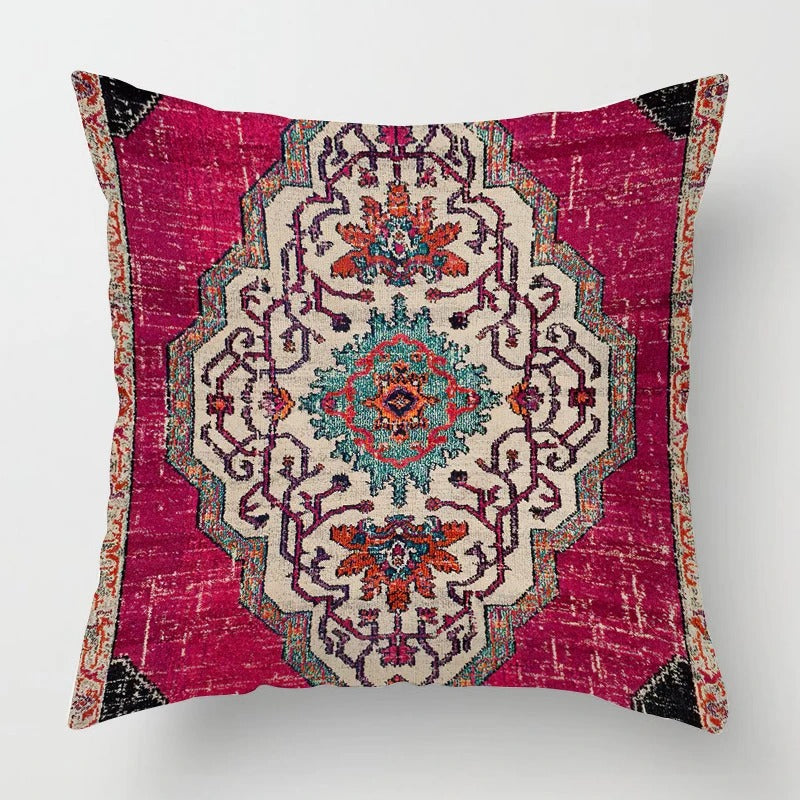 Moroccan Ethnic Pattern Cushion Cover – Exquisite Home Decor for Any Space