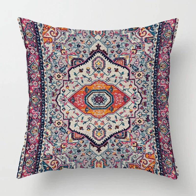 Moroccan Ethnic Pattern Cushion Cover – Exquisite Home Decor for Any Space