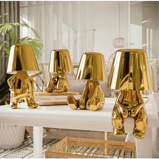 Mr. Gold LED Table Lamp - Wireless, Touch
