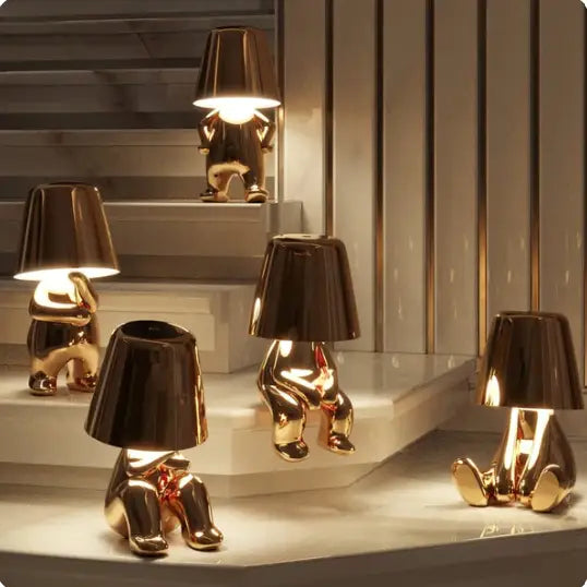 Mr. Gold LED Table Lamp - Wireless, Touch
