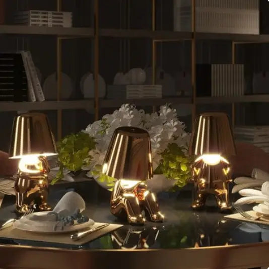 Mr. Gold LED Table Lamp - Wireless, Touch