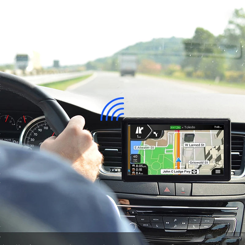 Multi-Mode Truck GPS Navigation System – 7-Inch Sat Nav for Trucks, Vans & Cars with Lifetime Maps