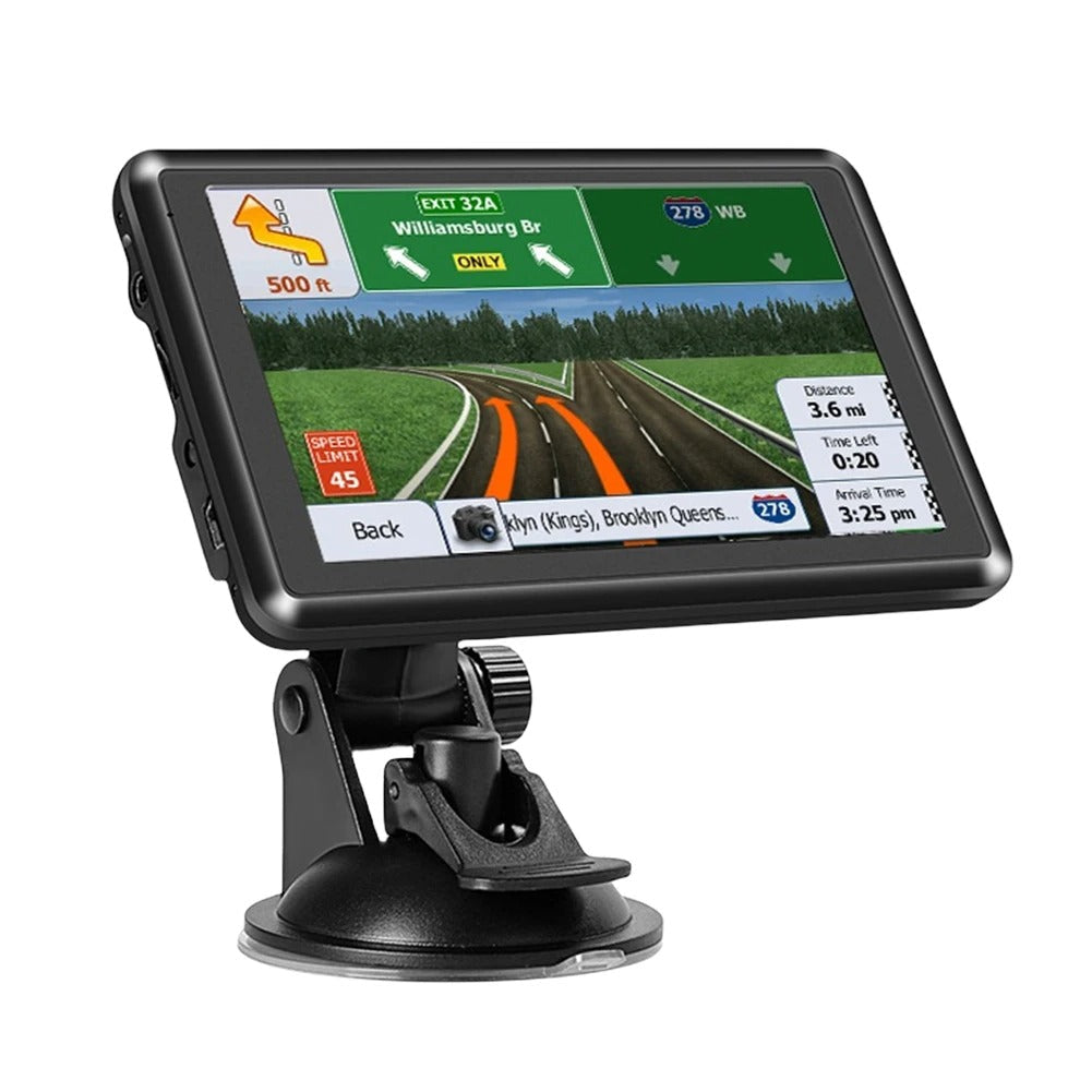 Multi-Mode Truck GPS Navigation System – 7-Inch Sat Nav for Trucks, Vans & Cars with Lifetime Maps